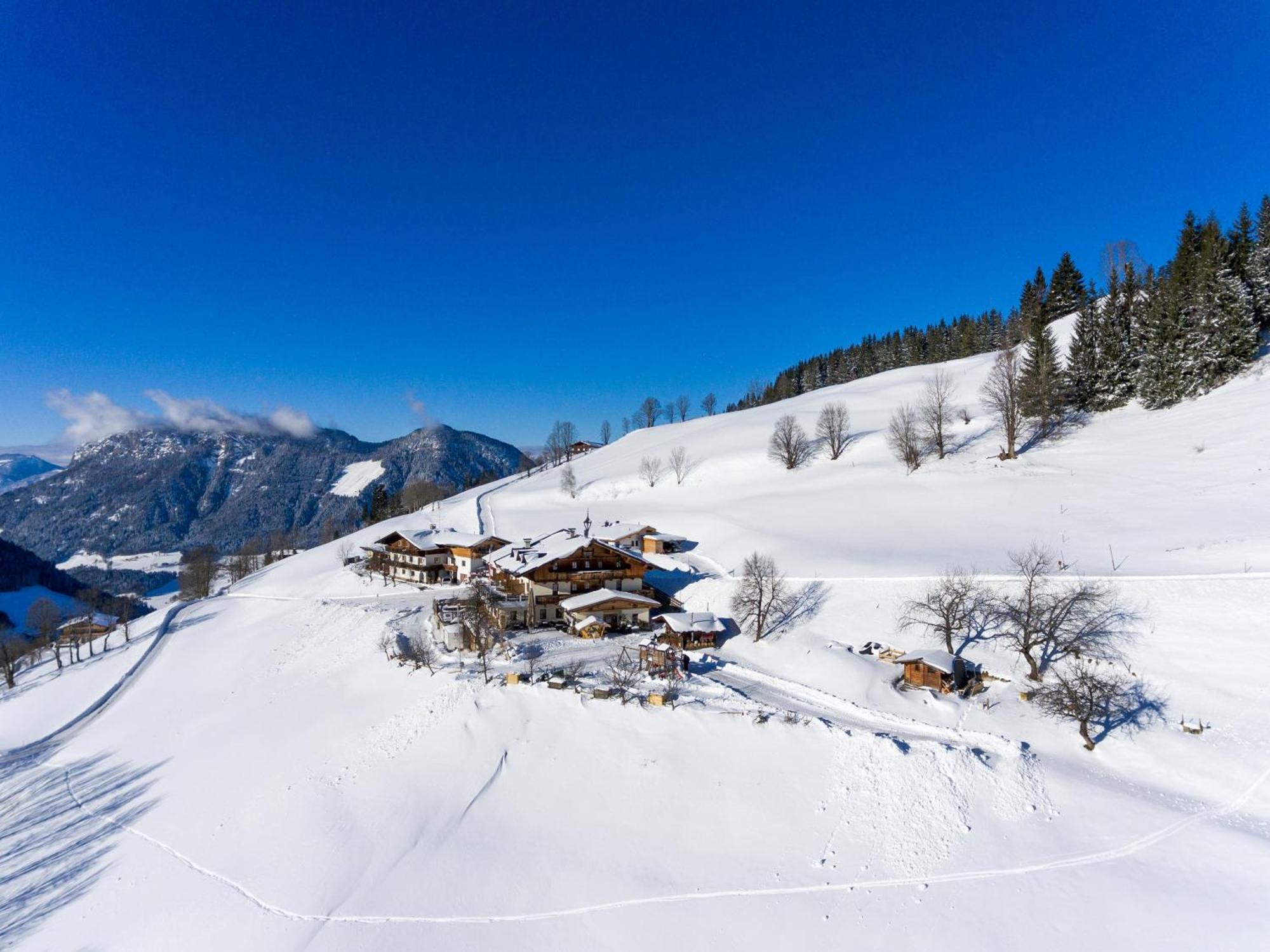Alpengasthof Gruberhof Söll Exterior foto
