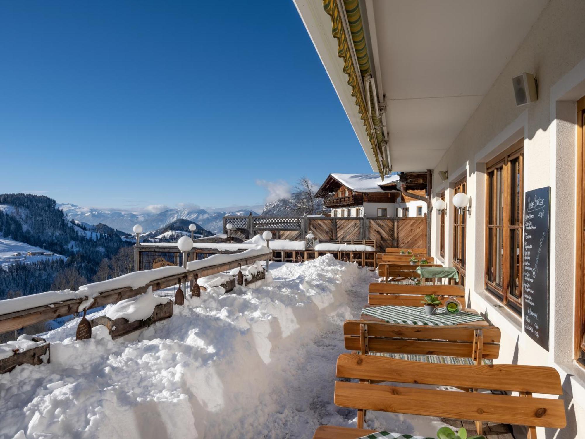 Alpengasthof Gruberhof Söll Exterior foto