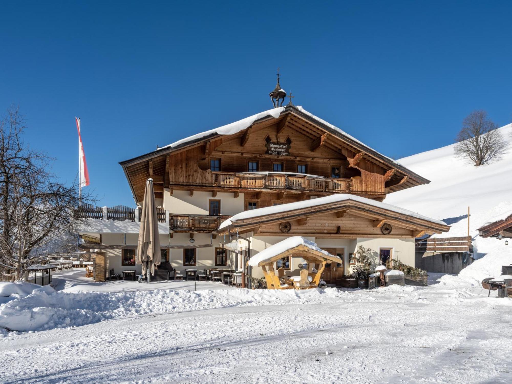 Hotel Alpengasthof Gruberhof Söll Exterior foto